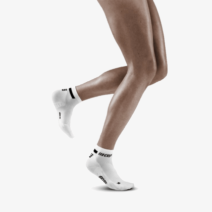 CEP kotníkové ponožky 4.0 dámské bílé