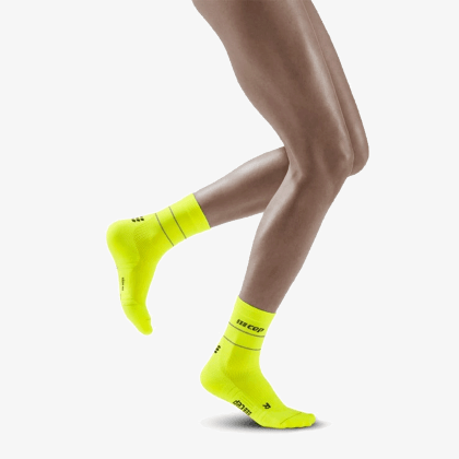 CEP vysoké ponožky Reflective dámské žluté