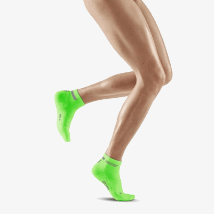 CEP kotníkové ponožky 4.0 dámské zelené