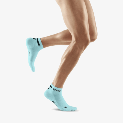 CEP kotníkové ponožky 4.0 pánské světle modré