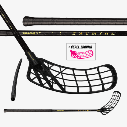 SALMING Trident Q-series Carbon Pro 2.0 LTD 29 Black/Gold + čepel zdarma